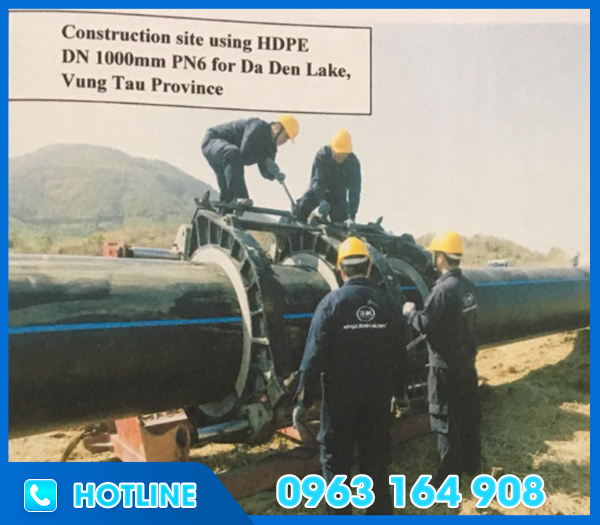 Thi công đường ống nước tại Vũng Tàu